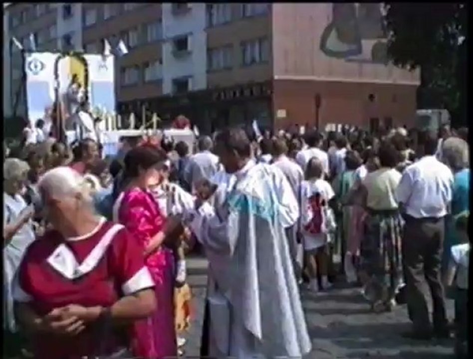 Msza odpustowa Święto WNMP 15-08-1990