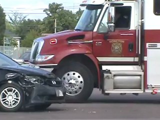 Motor Vehicle Accident once again on Vaughan Harvey Blvd.