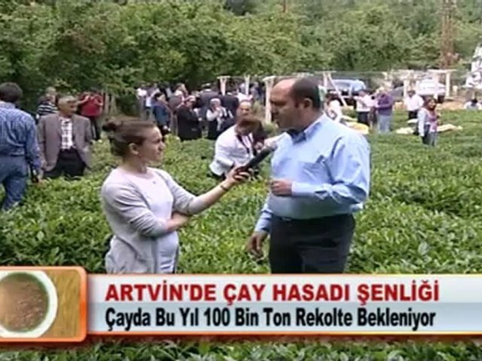 ARTVİN’DE ÇAY HASADI ŞENLİĞİ