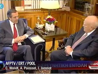 Samaras busca governo de coalizão