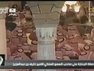 صلاة الجنازة على ولي العهد الامير نايف بن عبدالعزيز