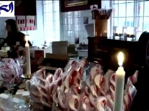 December and Christmas preparations in the streets of Gothenburg in Sweden