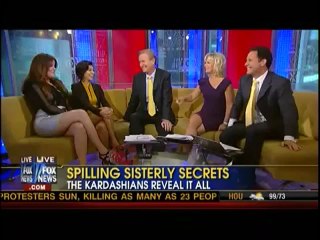 Khloe Kardashian's on Fox and Friends