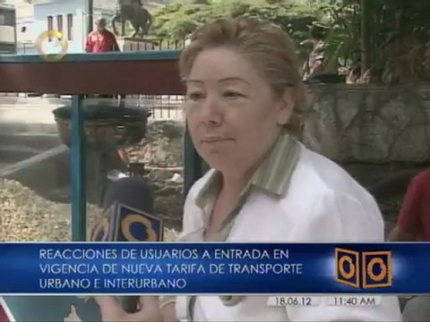 En Video: Reacciones de usuarios y transportistas por el aumento del pasaje