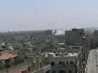Homs volta a ser bombardeada