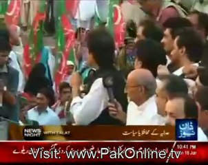 News Night with Talat (PTI Chief Justice Iftekhar Chaudry Key Sath Hai) – 18th June 2012 Part 2
