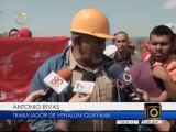 Trabajadores de industrias básicas de Guayana protestaron para exigir aumento de salarios