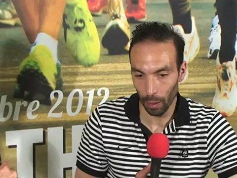 Marathon Metz Mirabelle 2012 - Bob Tahri parrain du MMM 2012