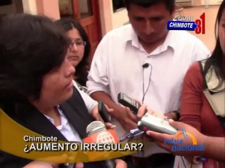 Chimbote Cuestionan aumento salarial de jefe de personal del Municipalidad del Santa