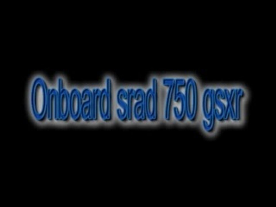 Video Gsxr 750 srad