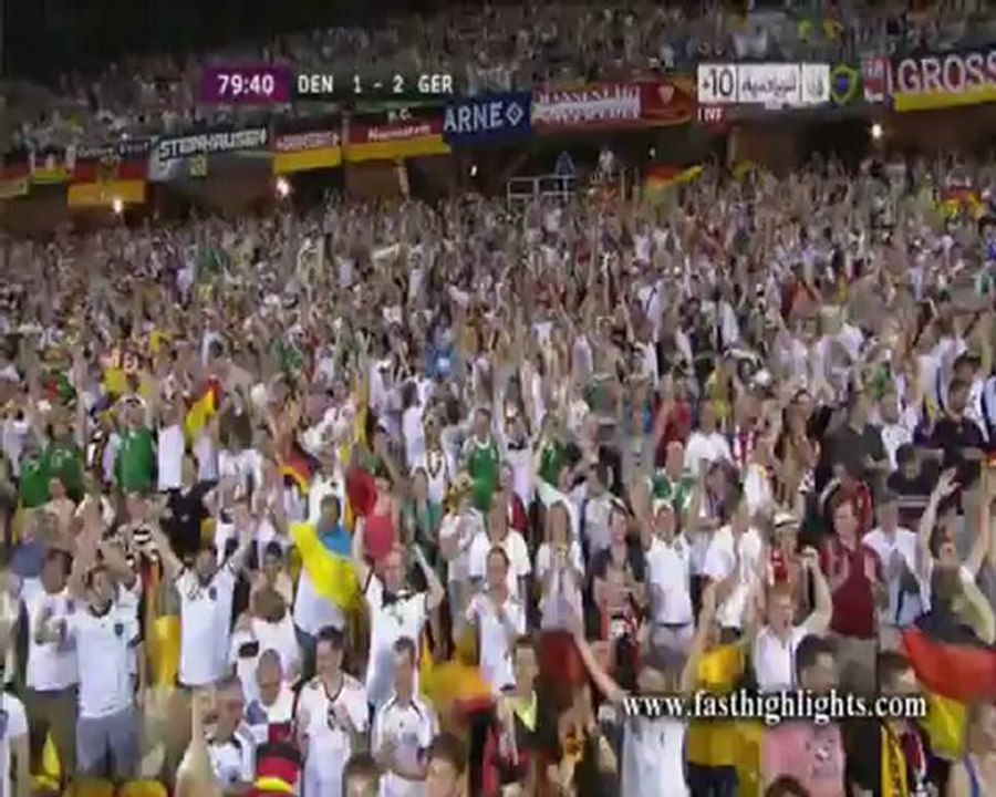 EURO 2012 DANEMARK-ALLEMAGNE (1-2)