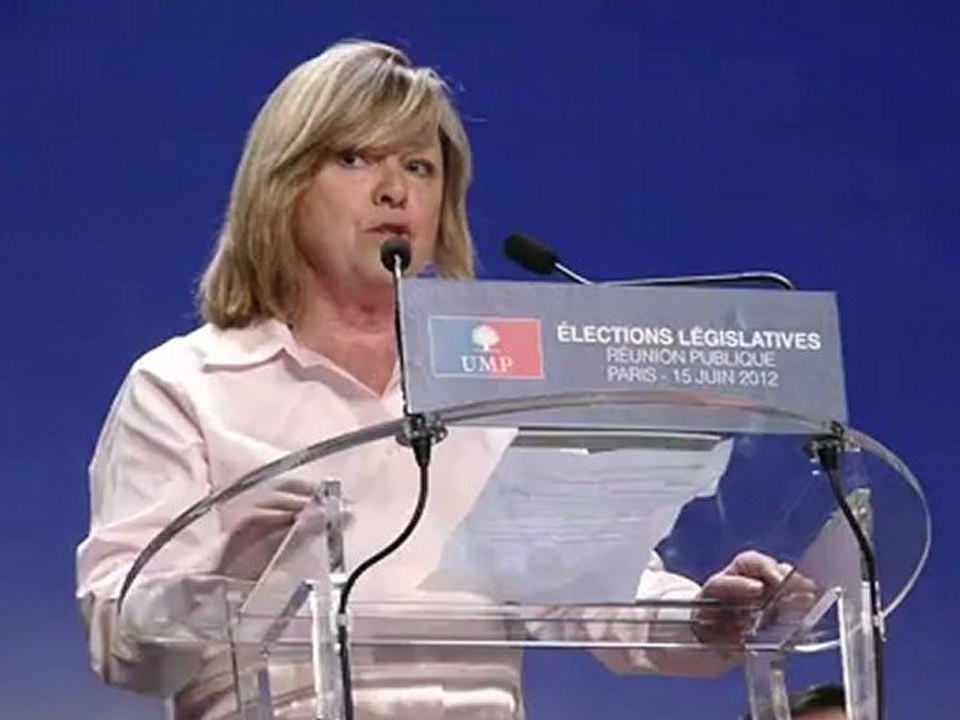 Grande soirée élections législatives 2012 - UMP Paris (arrivée de Valérie Paparemborde)