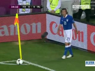 اهداف مباراة ايطاليا - ايرلندا