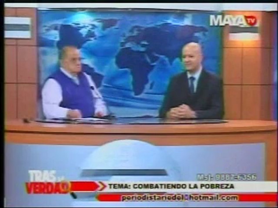 Combatiendo La Pobreza. Programa Tras La Verdad, MAYA TV. 15 de junio del 2012.