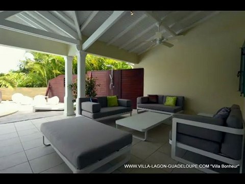 Villa Luxe Guadeloupe Villa Bonheur Bord Lagon Saint François