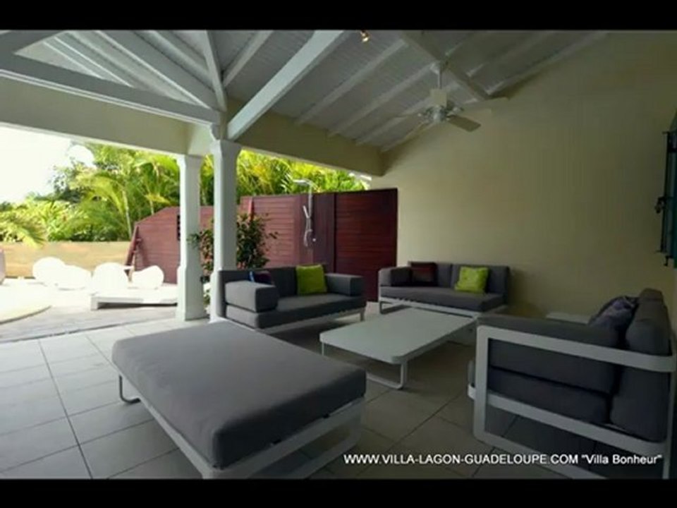 Villa Luxe Guadeloupe "Villa Bonheur" Bord Lagon Saint François