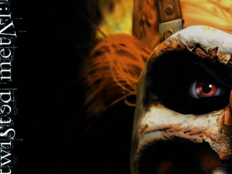 CGRundertow TWISTED METAL: BLACK for PlayStation 2 Video Game Review