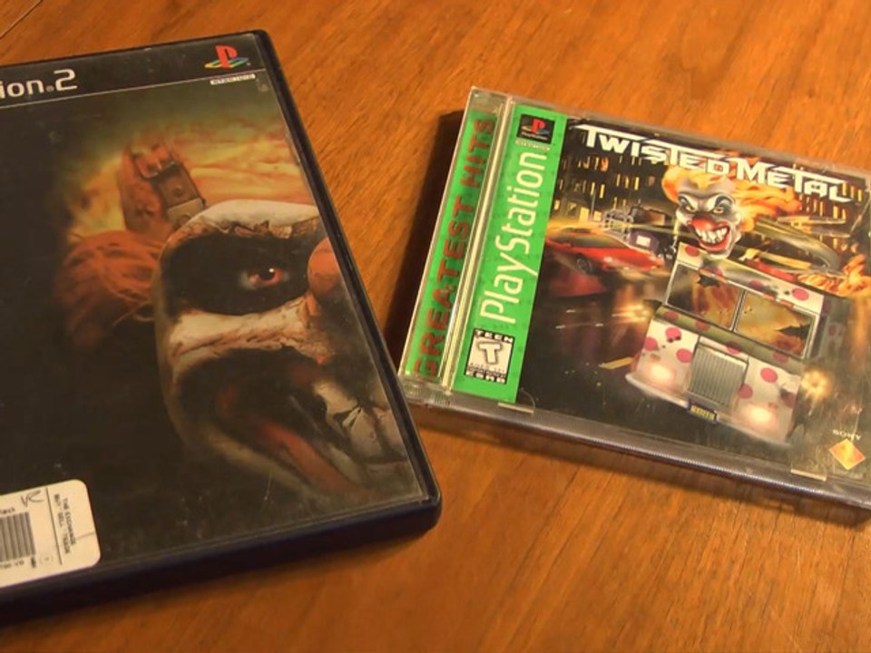 CGRundertow TWISTED METAL & TWISTED METAL: BLACK Video Game Packaging Review