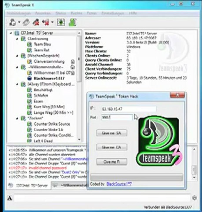 Ts3 Token Hack