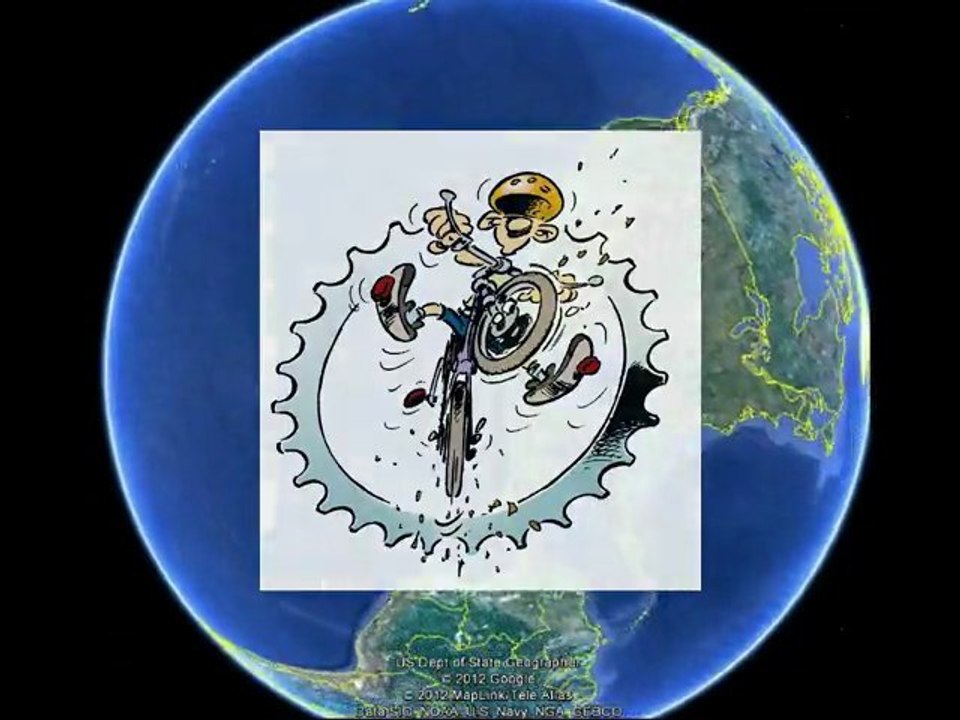 Le 1er tour des Folies Malviennes 2012, 24h vtt de mauves; par un P'tit Lu