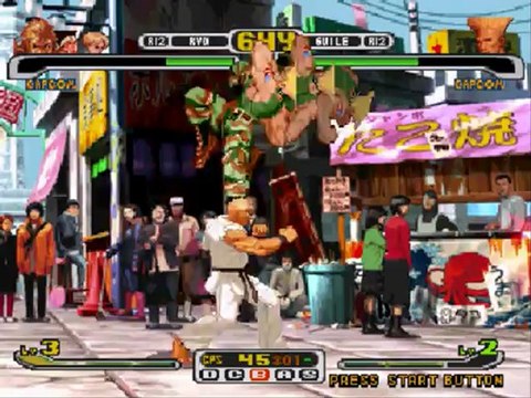 Capcom vs. SNK - Millennium Fight 2000 Pro Ryo, Joe, King Playthrough