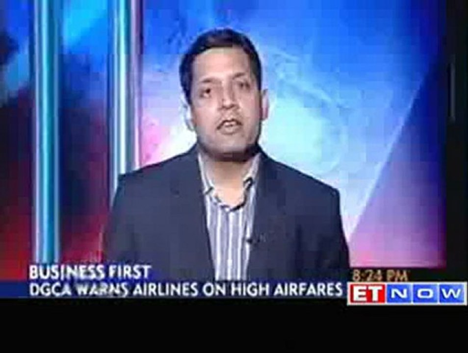 DGCA warns airlines on high airfares