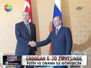 Recep Tayyip Erdoğan G-20 zirvesinde - 18 haziran 2012
