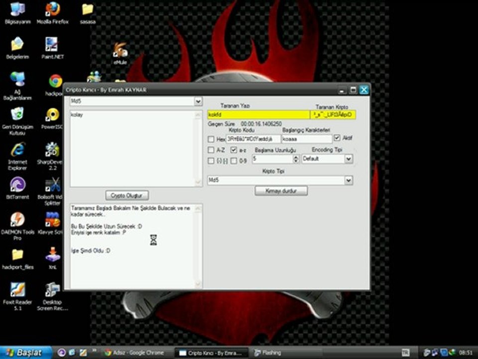 All Crypto Cracker(Md5, Sha, Ripem, Base, Mactripledes, URL)