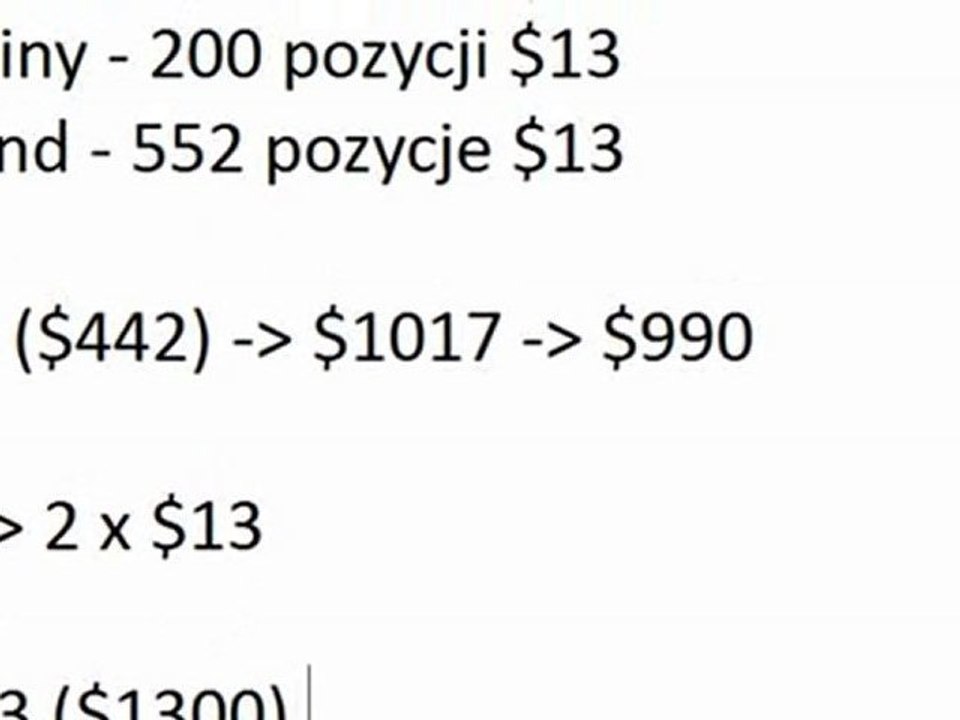 Jak Zamienić Inwestycje $13 na $990