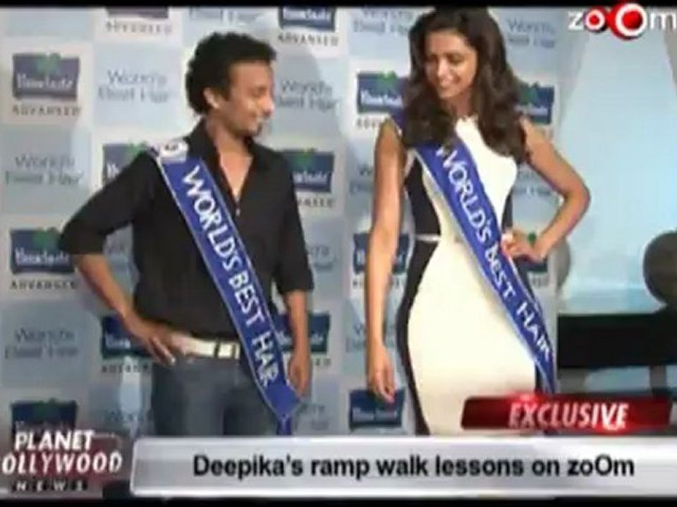 Deepika Padukone's ramp walk lessons on zoOm