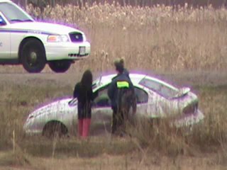 Single vehicle Rollover East Main Traffic Circle , Moncton