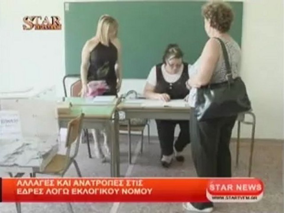 Αλλαγές και ανατροπές στις έδρες λόγω εκλογικού νόμου