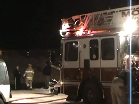 Moncton fire department Responding to Truck Fire Moncton