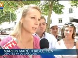 Marion Maréchal-Le Pen : une première sortie plutôt discrète