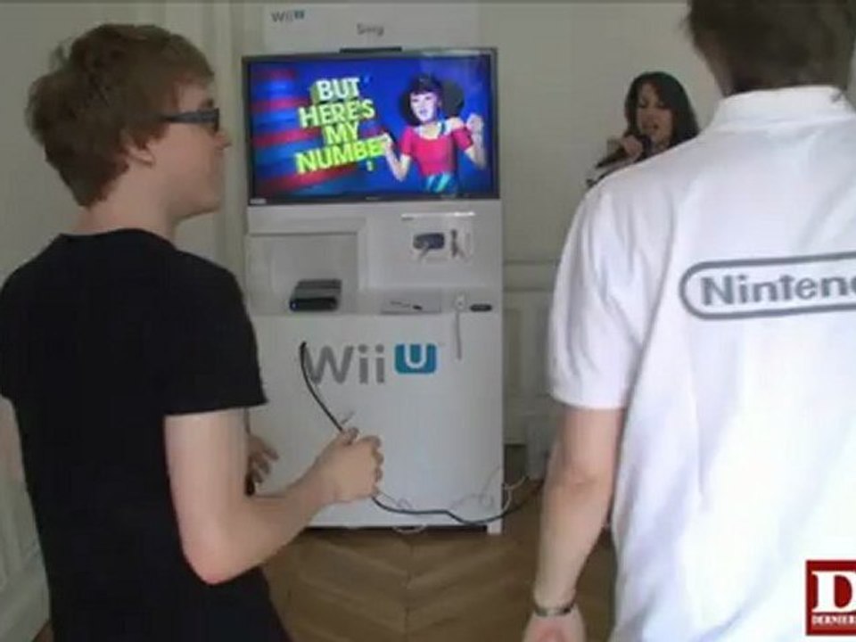 Présentation de la WII U et de ses premiers jeux