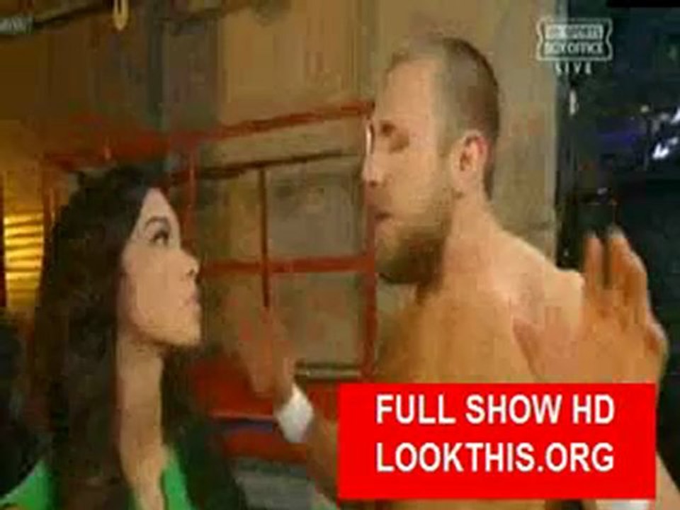 Daniel Bryan and AJ No Way Out 2012