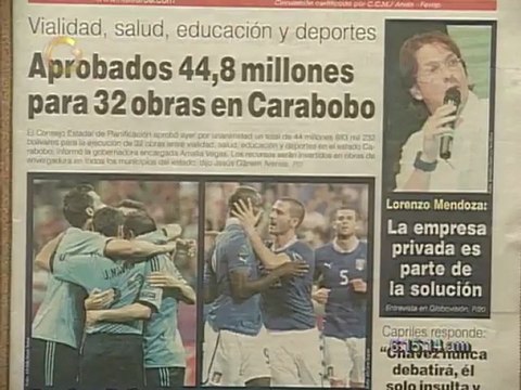 Titulares de Primera Página este 19 de Junio