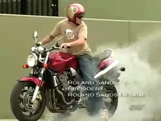 Roland Sands Burns Down a Honda 919