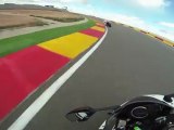 Onboard Suzuki GSX-R1000 at Motorland Aragon