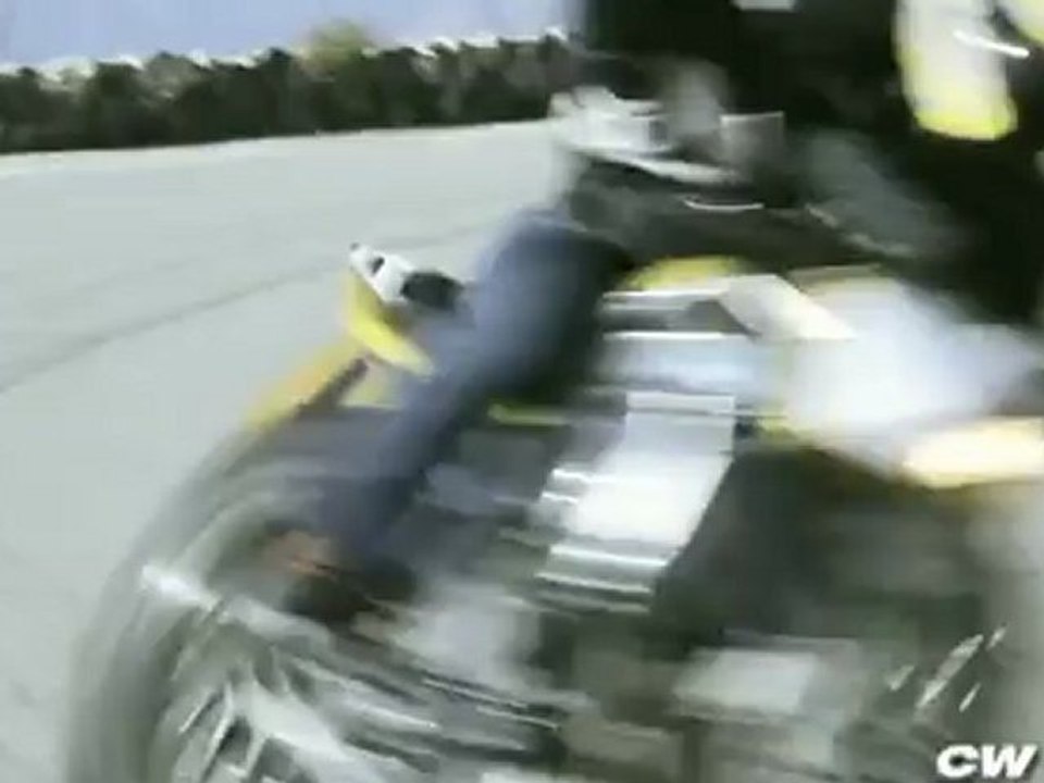 Mark Cernicky Almost Crashes a Custom Tracker