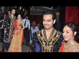 Bharat Takhtani & Esha Deol During Their Sangeet Ceremony