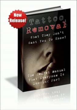 Tattoo Removal Methods And Procedures. Amazing Methods Revealed!