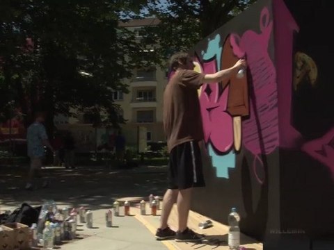 GRAFFITIS au jardin anglais