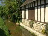 Le village du Bec-Hellouin en Haute-Normandie