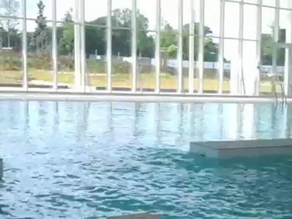 Avant première de la piscine à Guise