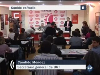 Méndez justifica los despidos en UGT porque "no hay alternativa"