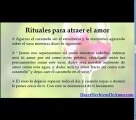 Rituales para Atraer el Amor