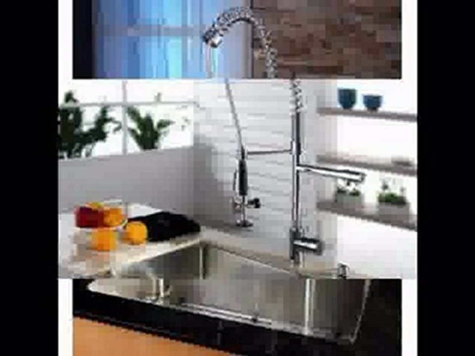 Best Buy Kraus KPF-1602 Single Lever Pull Out Kitchen Faucet, Chrome