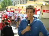 Euro2012 : L'entente cordiale entre supporters anglais...