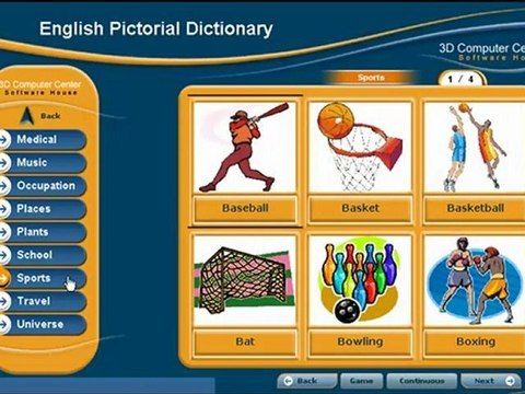 تعليم اللغة الانجليزية - قاموس تعليمي مصور - Learn English - Dictionary